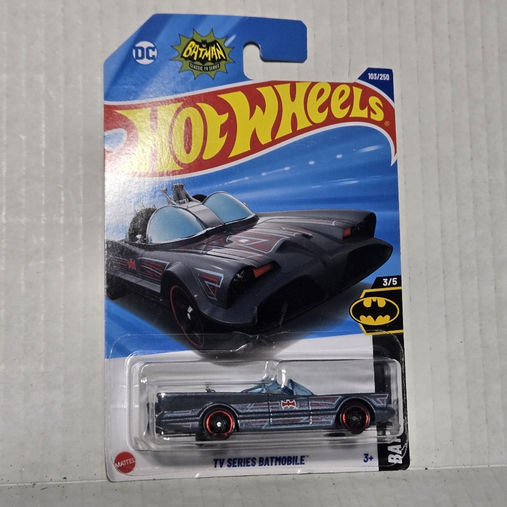 Classic Batman TV Series Hot Wheels Batmobile
